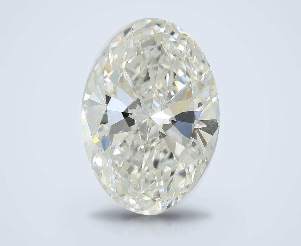 6.42 Carat Oval Lab Diamond