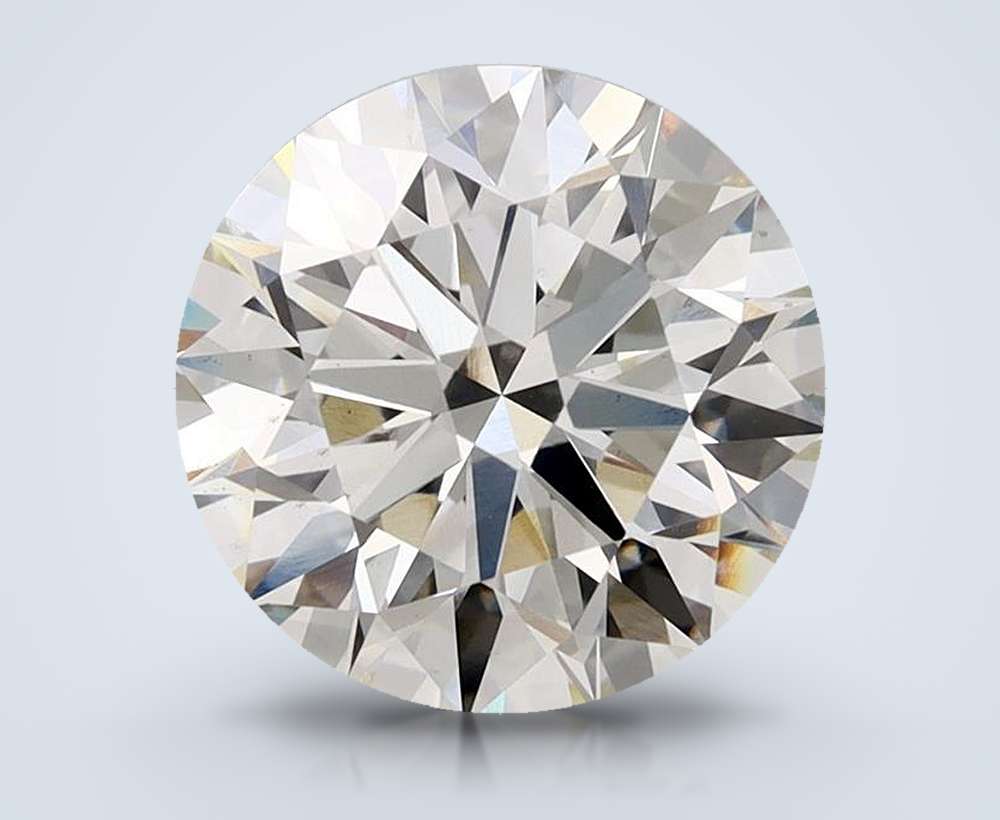 3.82 Carat Round Lab Diamond