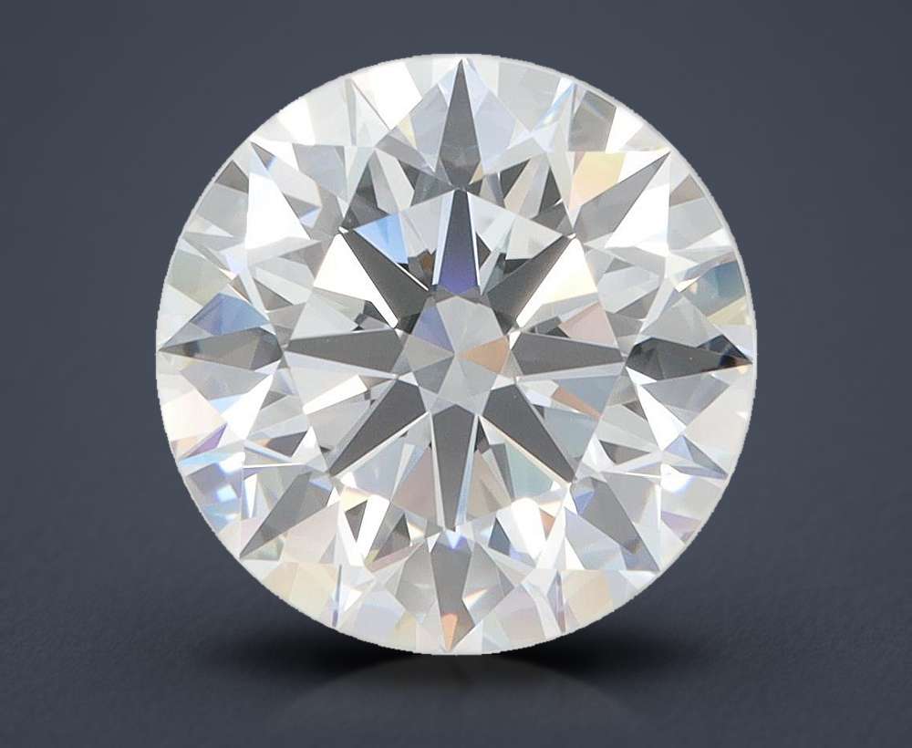 4.08 Carat Round Lab Diamond