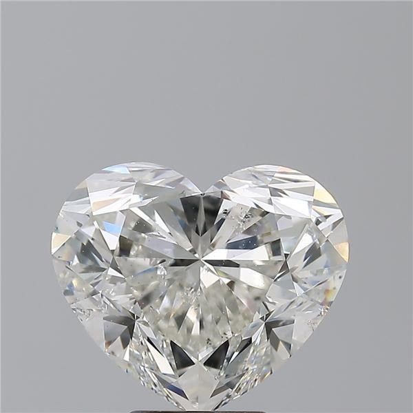 5.06ct I SI2 Rare Carat Ideal Cut Heart Diamond