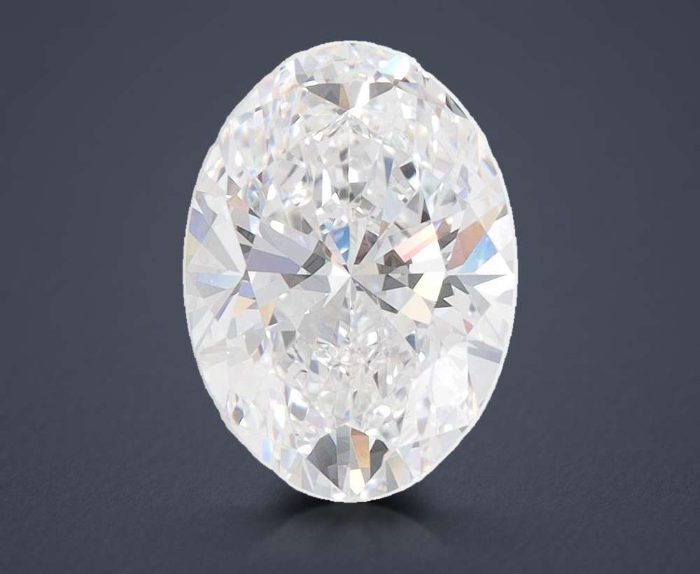 2.62 Carat Oval Lab Diamond