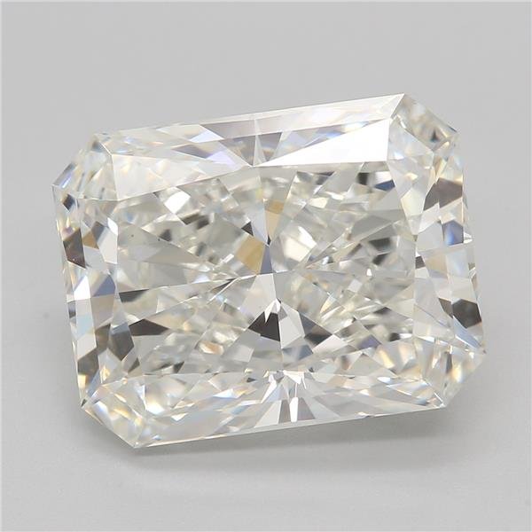 5.21ct G VVS2 Rare Carat Ideal Cut Radiant Lab Grown Diamond