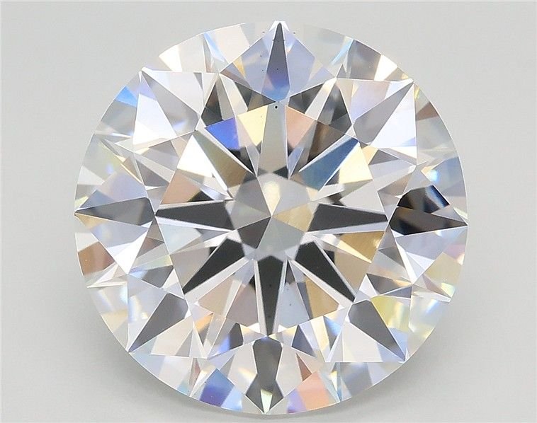 7.03ct E VS2 Rare Carat Ideal Cut Round Lab Grown Diamond