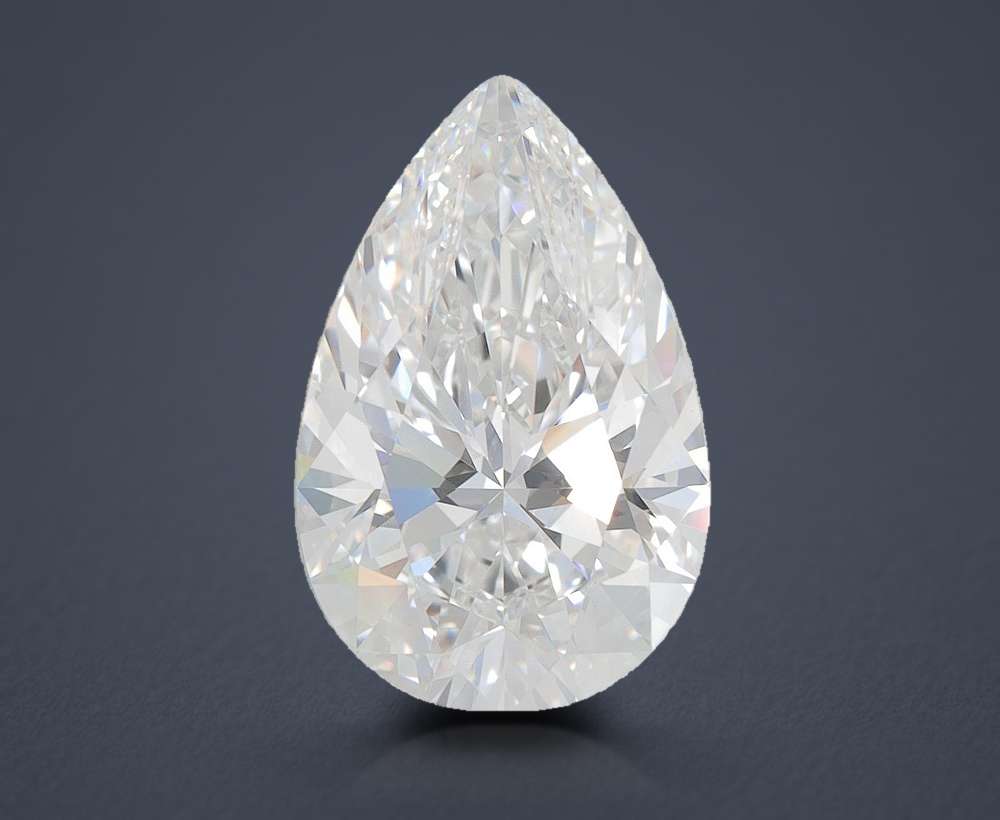4.35 Carat Pear Lab Diamond