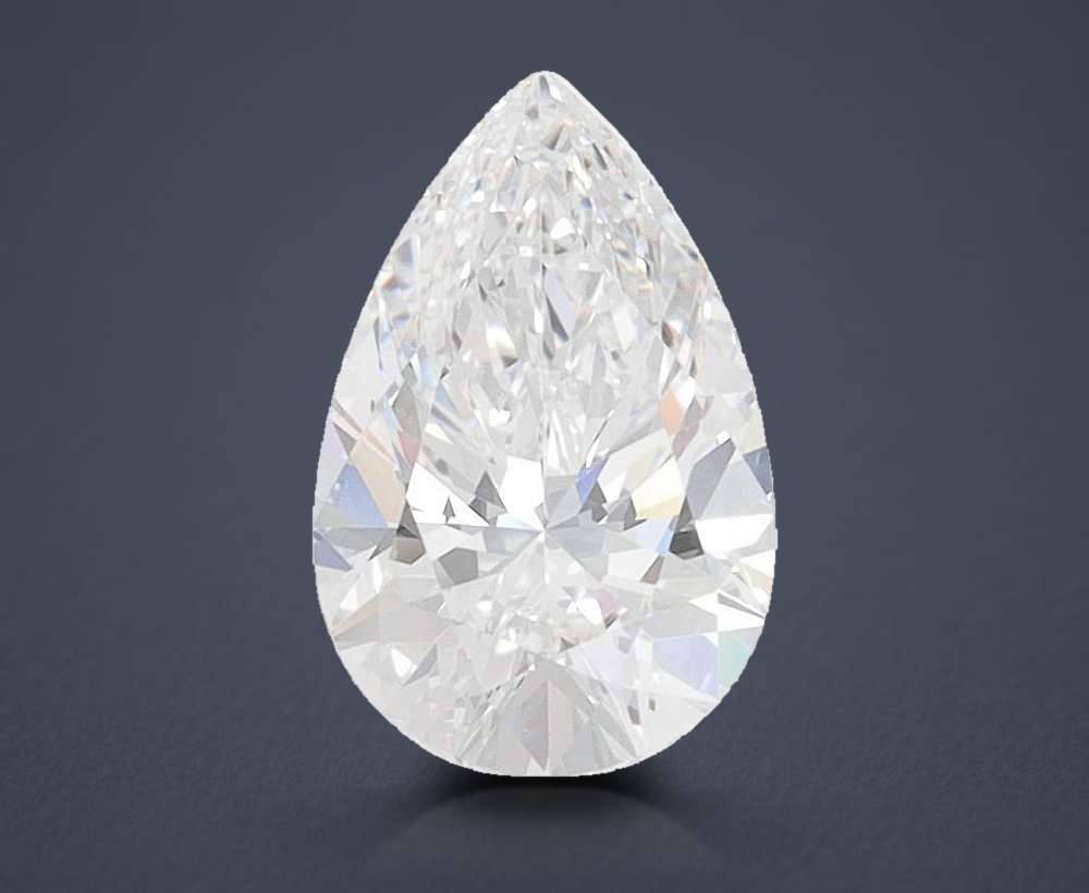 1.53 Carat Pear Lab Diamond