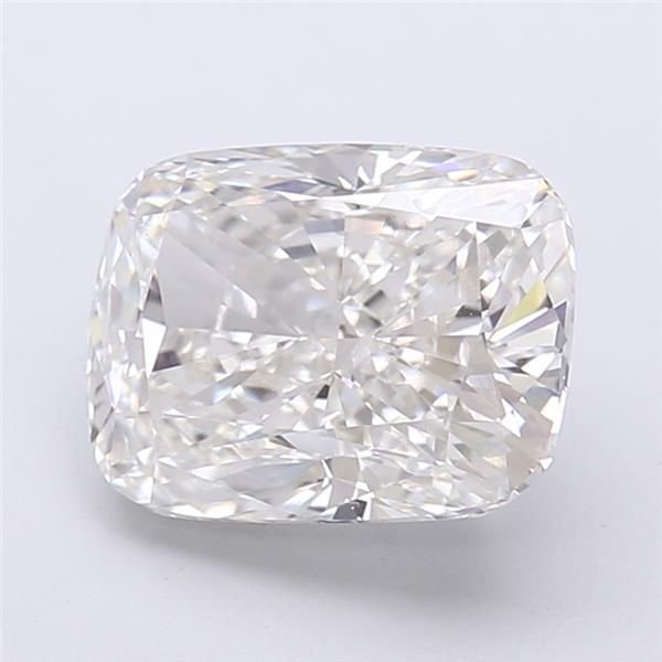 4.03ct F VVS2 Rare Carat Ideal Cut Cushion Lab Grown Diamond