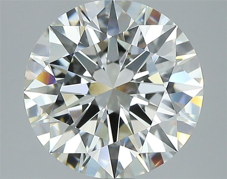 2.12ct I IF Rare Carat Ideal Cut Round Diamond