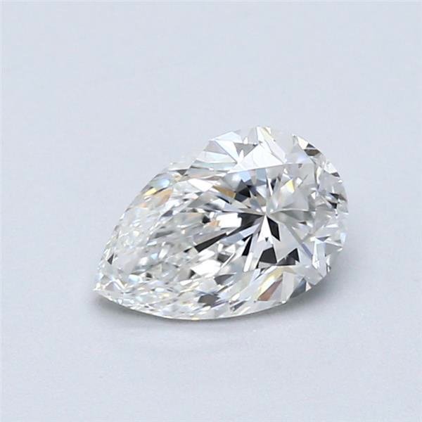 0.90ct F SI1 Very Good Cut Pear Diamond