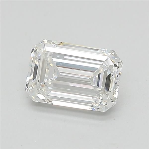 1.03ct D VS1 Rare Carat Ideal Cut Emerald Lab Grown Diamond