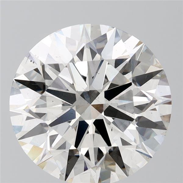 5.04ct J SI1 Rare Carat Ideal Cut Round Lab Grown Diamond