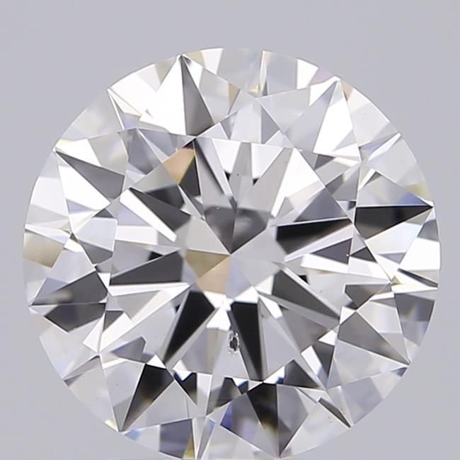 2.69ct D VS2 Excellent Cut Round Lab Grown Diamond