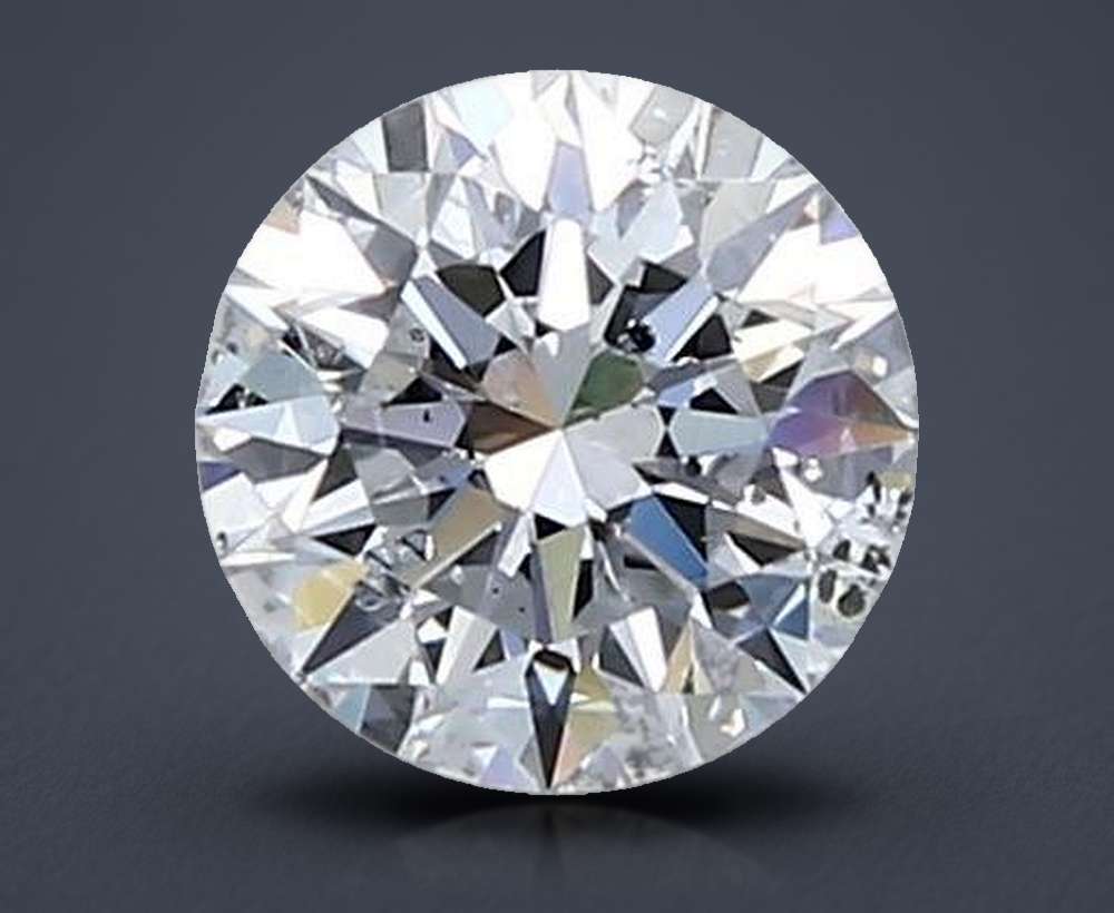 0.80 Carat Round Natural Diamond