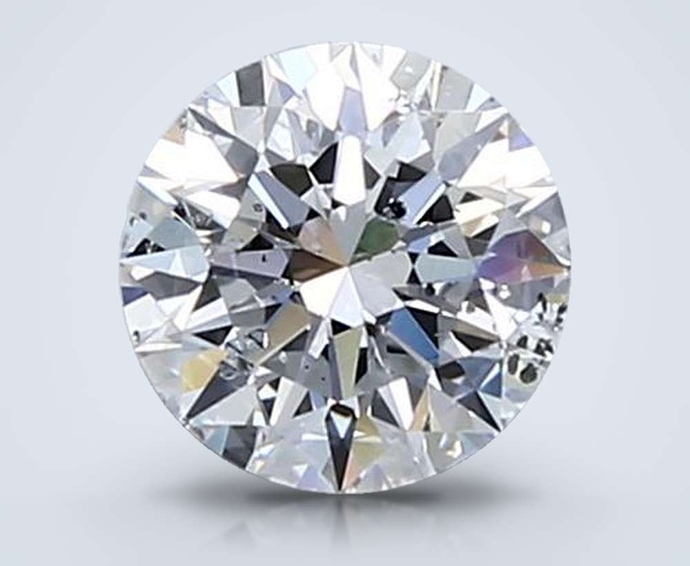 0.80 Carat Round Natural Diamond