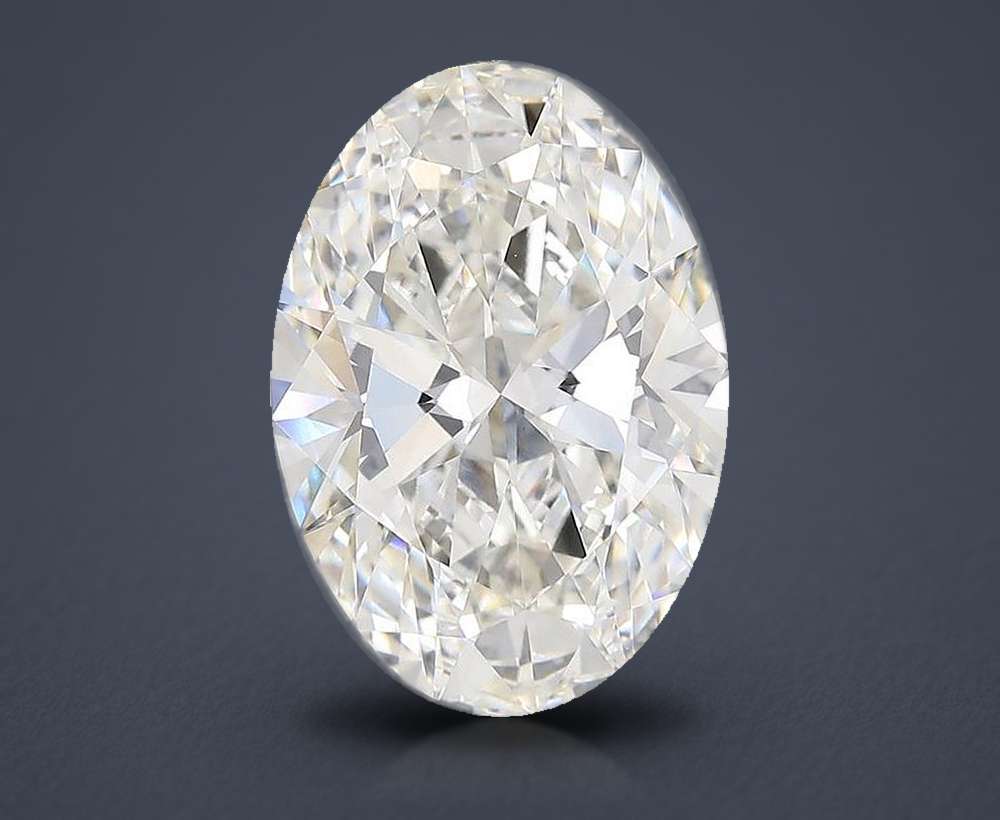 7.05 Carat Oval Lab Diamond