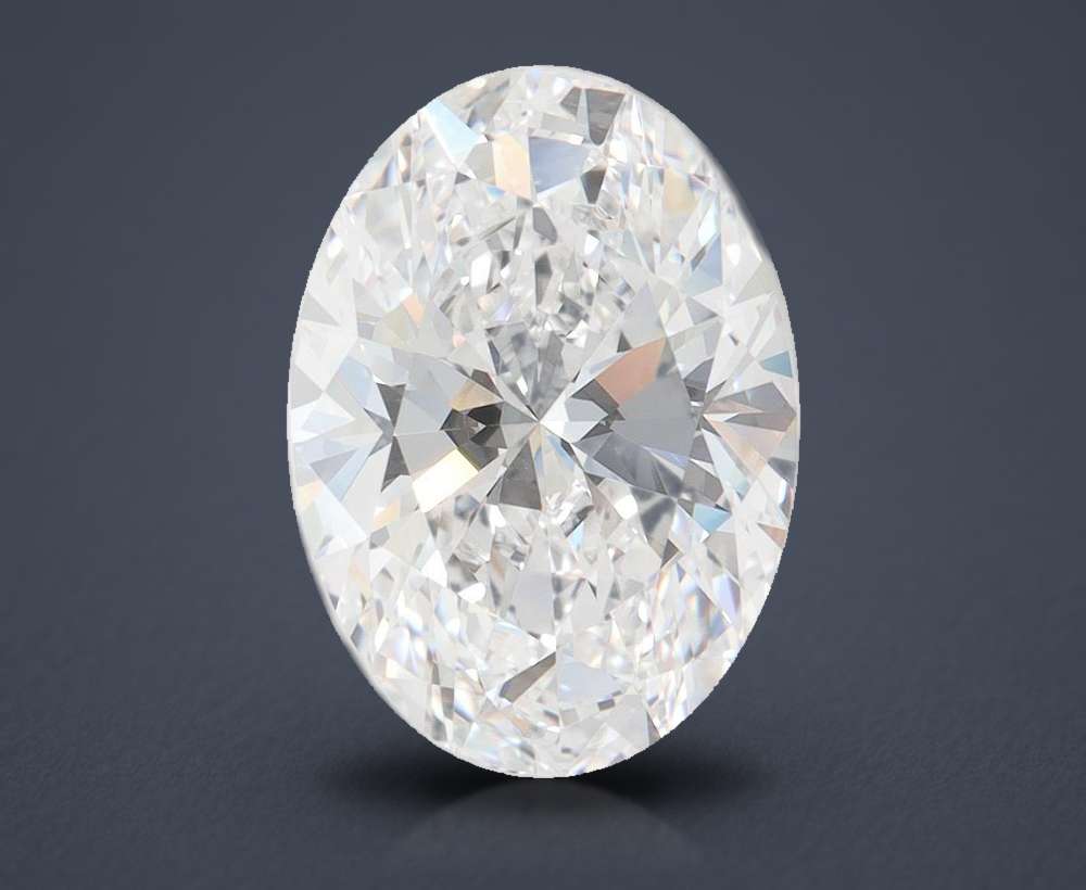 4.56 Carat Oval Lab Diamond