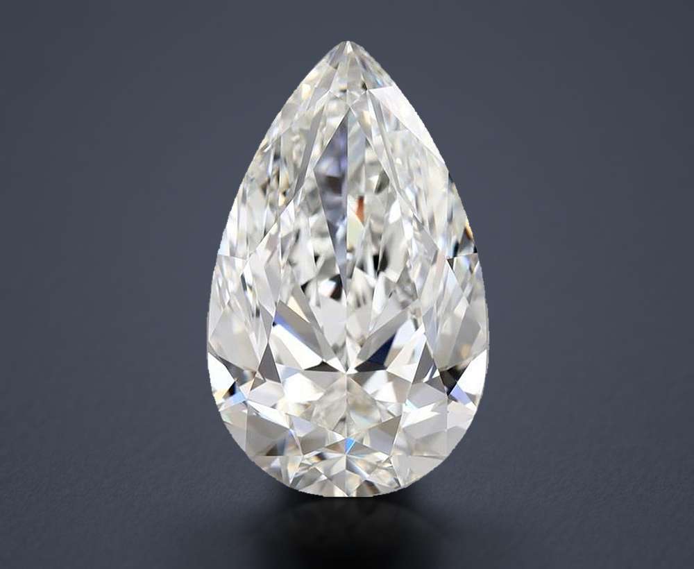 2.70 Carat Pear Natural Diamond
