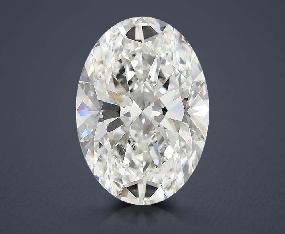 3.04 Carat Oval Lab Diamond
