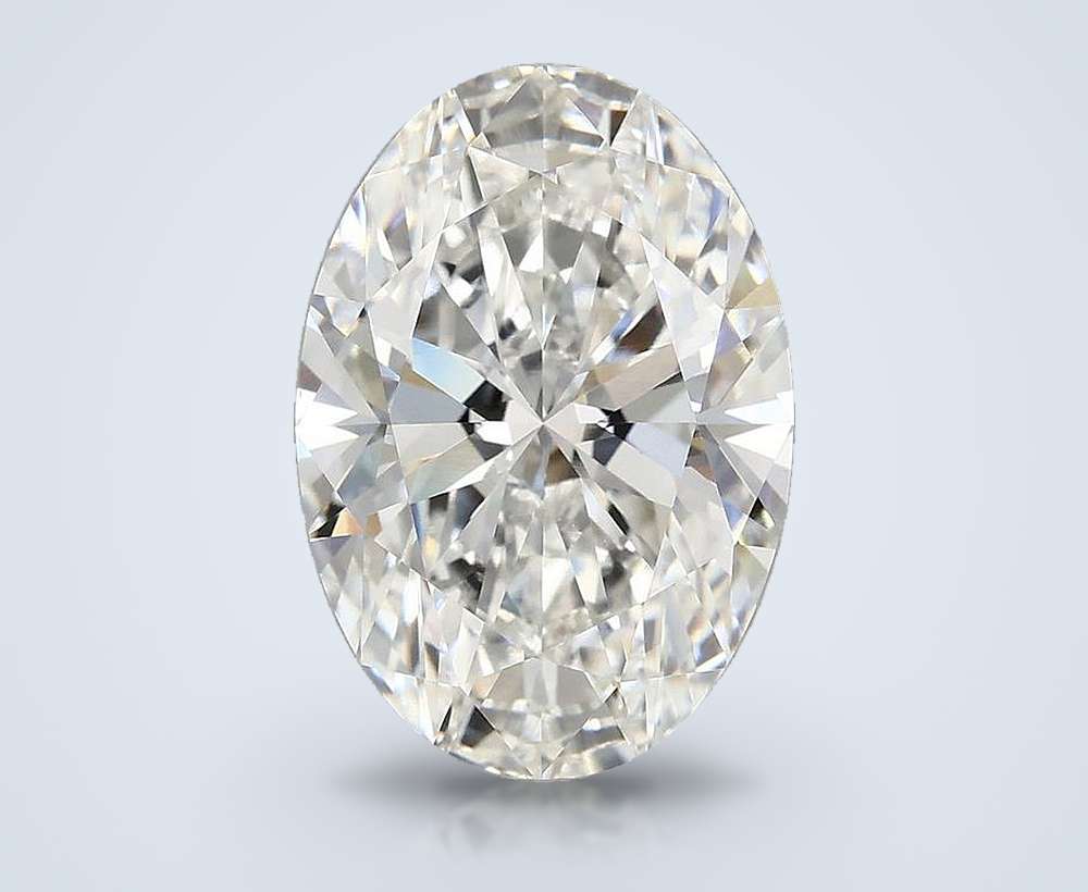 6.00 Carat Oval Lab Diamond