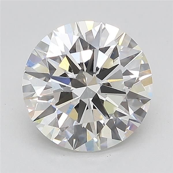 2.23ct F VS1 Rare Carat Ideal Cut Round Lab Grown Diamond
