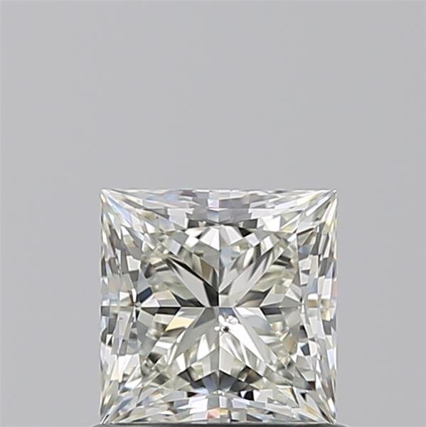 0.92ct K SI2 Rare Carat Ideal Cut Princess Diamond