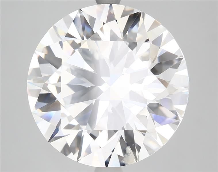 7.02ct F SI1 Rare Carat Ideal Cut Round Lab Grown Diamond