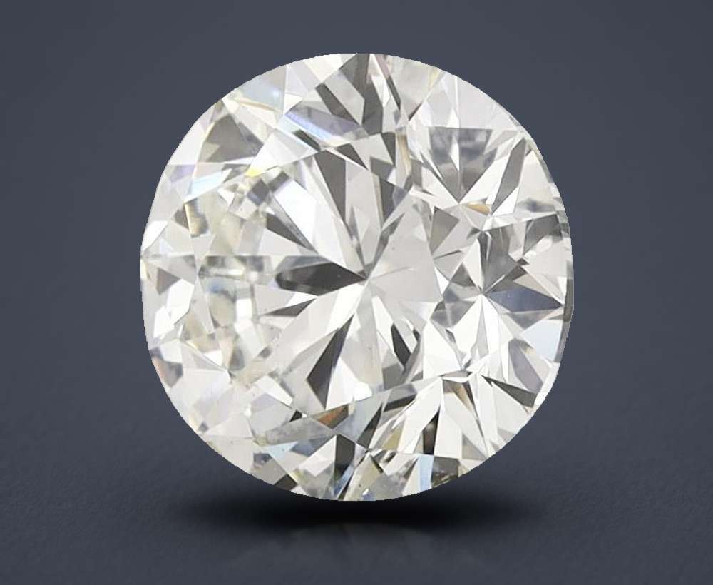 3.18 Carat Round Lab Diamond