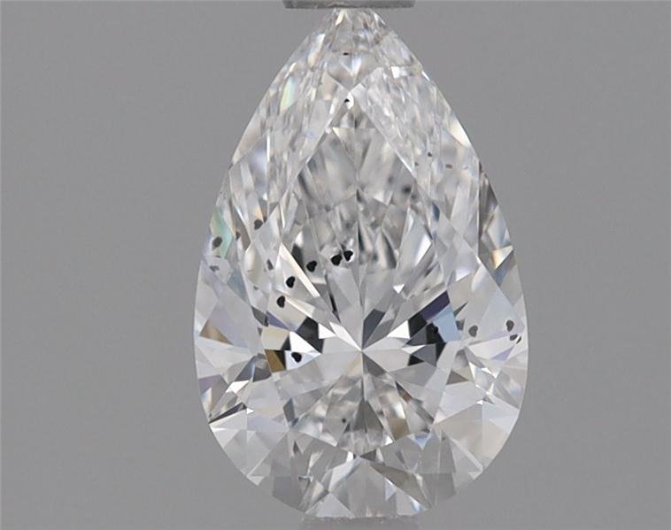 0.71ct E SI1 Rare Carat Ideal Cut Pear Lab Grown Diamond