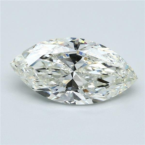 3.01ct K SI2 Excellent Cut Marquise Diamond