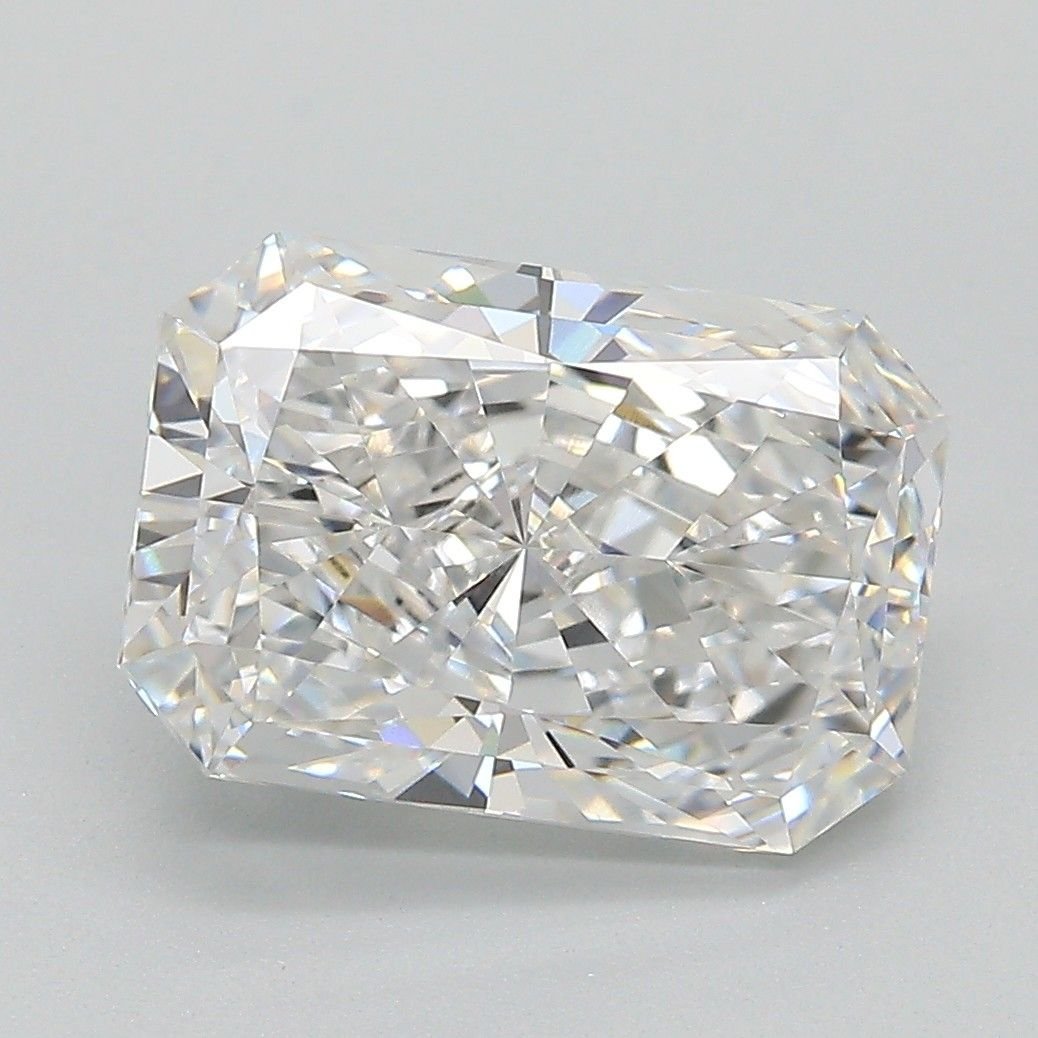 3.90ct D VVS2 Rare Carat Ideal Cut Radiant Lab Grown Diamond