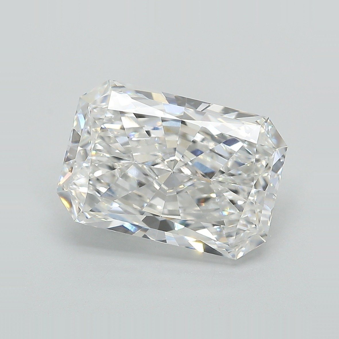 4.68ct D VS1 Rare Carat Ideal Cut Radiant Lab Grown Diamond