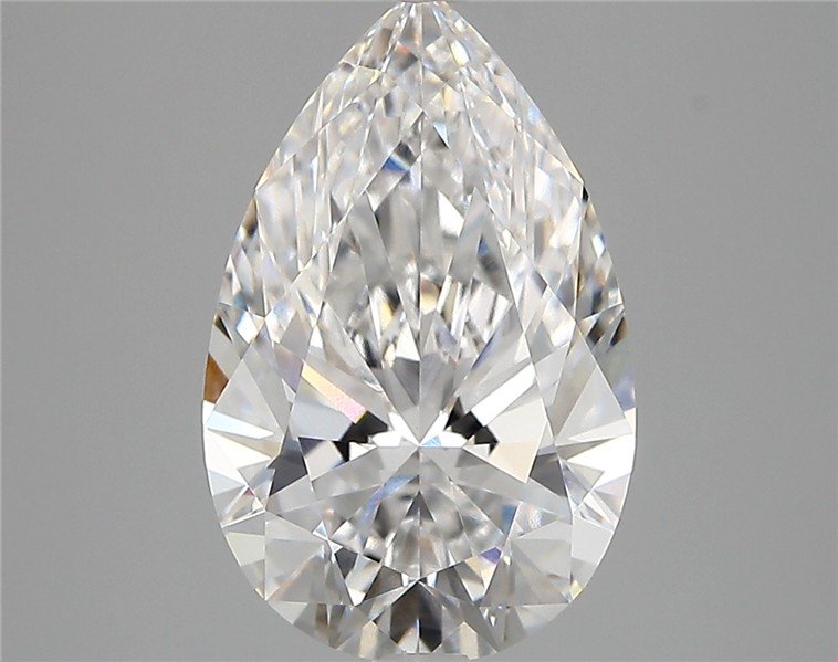3.64 Carat Pear Lab Diamond