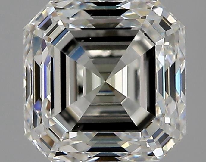 2.01ct H VS2 Very Good Cut Asscher Diamond