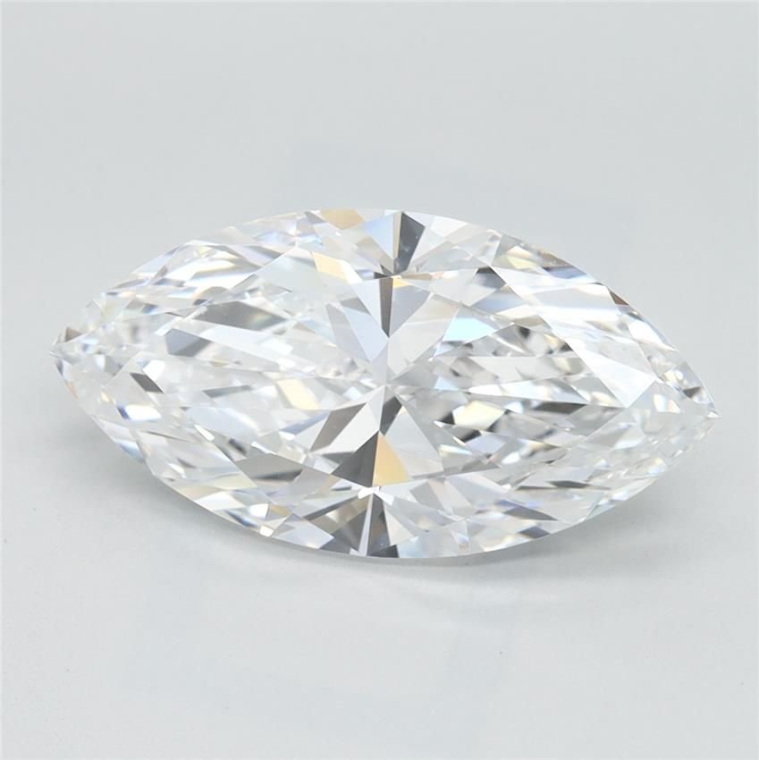 2.50ct D VVS1 Rare Carat Ideal Cut Marquise Lab Grown Diamond