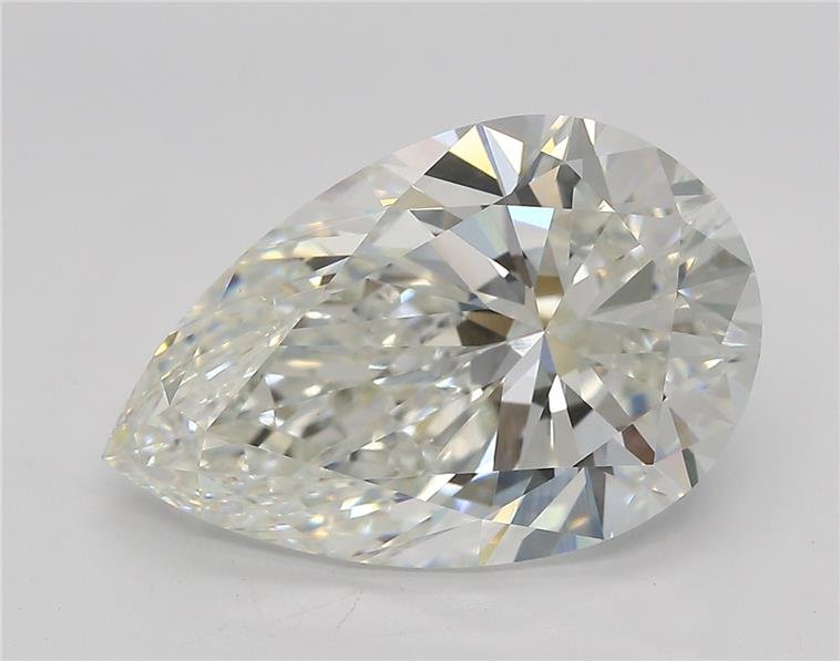 5.50ct F VS1 Rare Carat Ideal Cut Pear Lab Grown Diamond