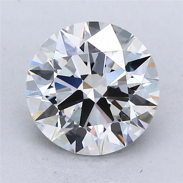 2.23ct H VS2 Rare Carat Ideal Cut Round Lab Grown Diamond