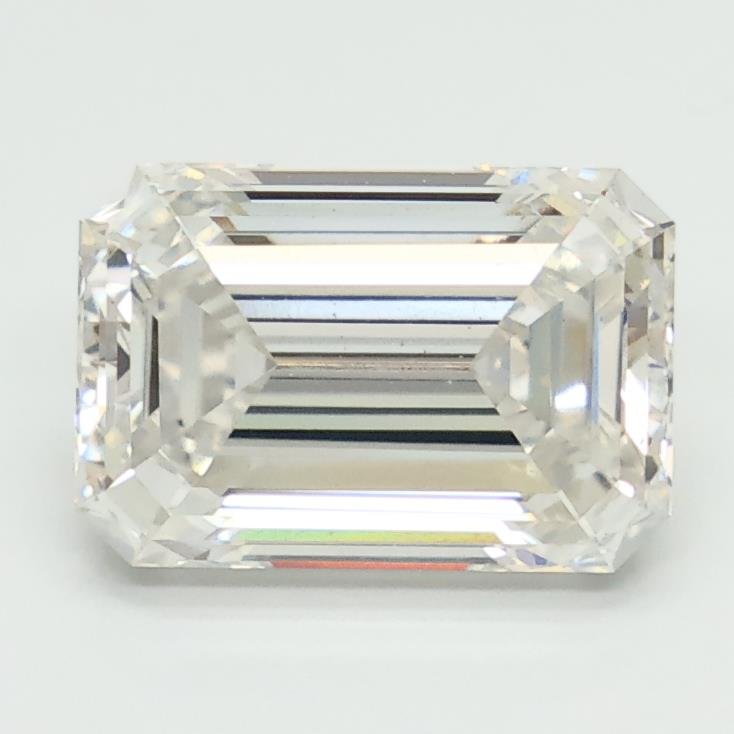 2.80ct G VS2 Excellent Cut Emerald Lab Grown Diamond