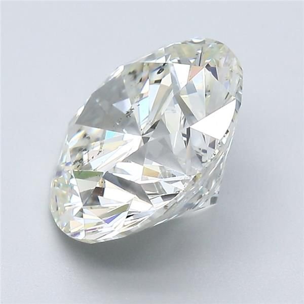 4.01ct J SI2 Rare Carat Ideal Cut Round Diamond