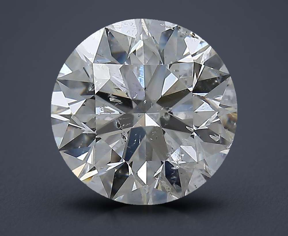 3.01 Carat Round Natural Diamond