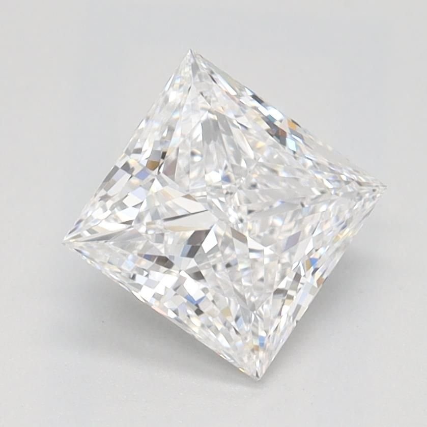 1.07ct D VVS1 Rare Carat Ideal Cut Princess Lab Grown Diamond