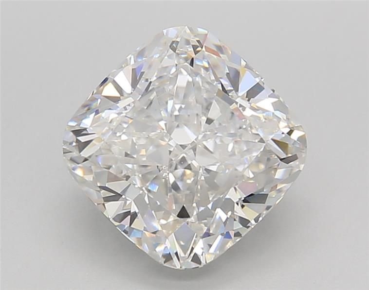 3.05ct E VS1 Rare Carat Ideal Cut Cushion Lab Grown Diamond