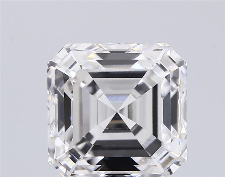 3.70ct E VVS2 Very Good Cut Asscher Lab Grown Diamond