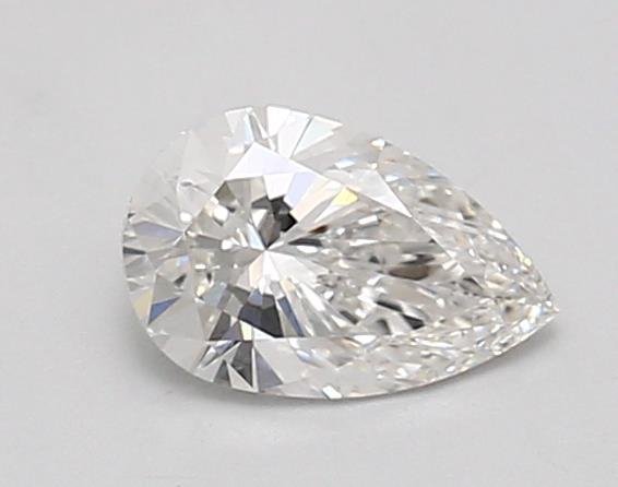 0.77ct E VVS2 Rare Carat Ideal Cut Pear Lab Grown Diamond