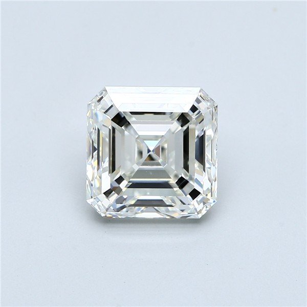 4.02ct J VS2 Rare Carat Ideal Cut Asscher Diamond