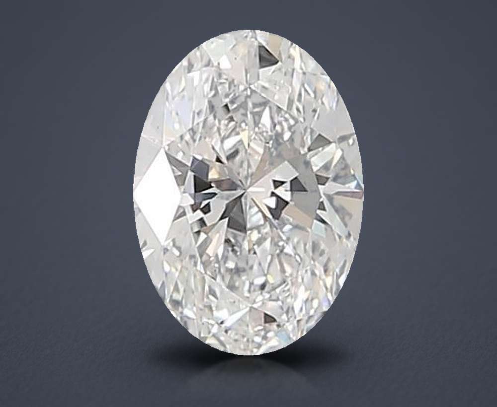 1.59 Carat Oval Lab Diamond