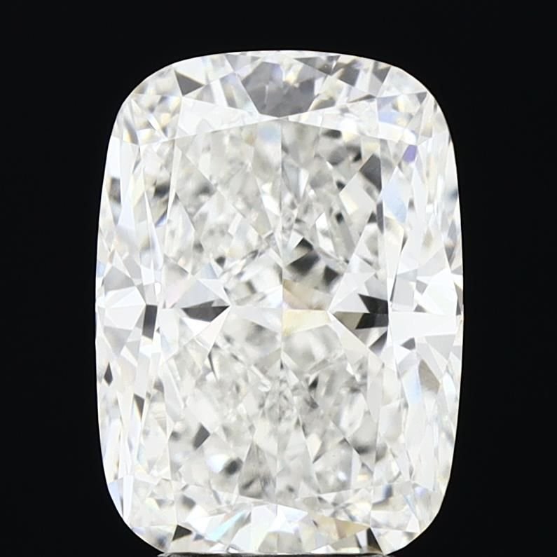 4.04ct F VVS2 Rare Carat Ideal Cut Cushion Lab Grown Diamond