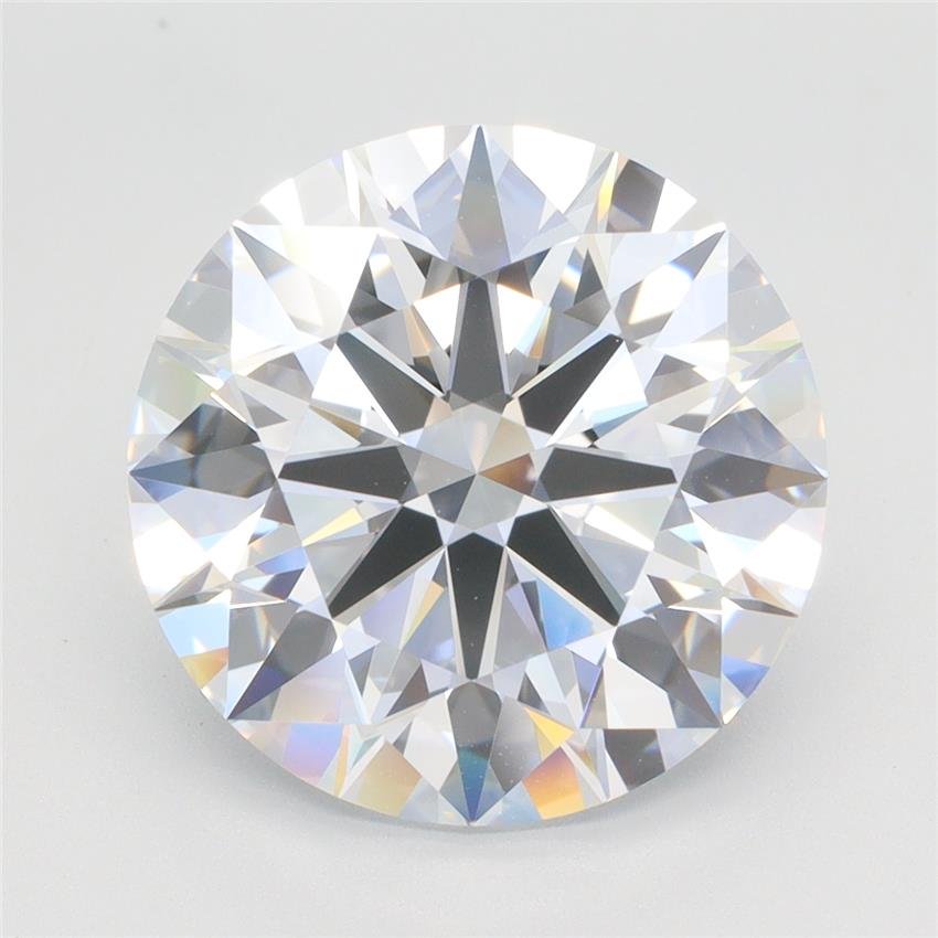 7.14ct F VVS1 Rare Carat Ideal Cut Round Lab Grown Diamond