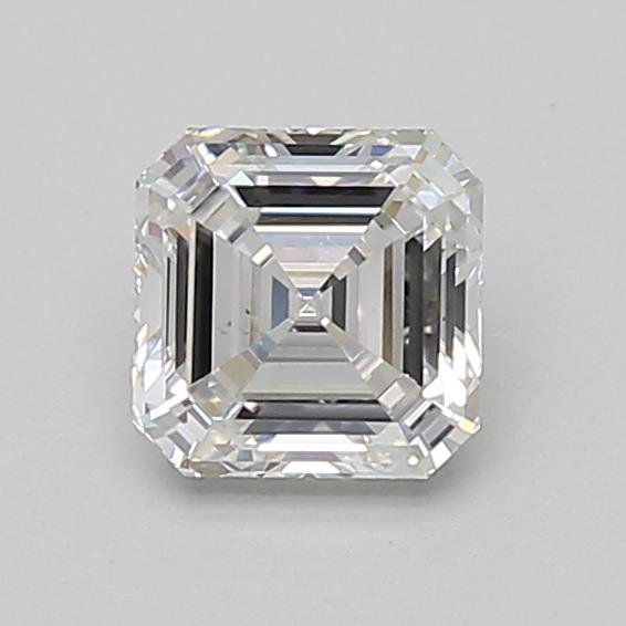 0.92ct D VS1 Very Good Cut Asscher Lab Grown Diamond