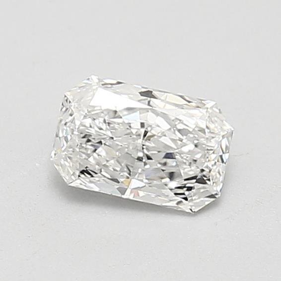 0.77ct F VS2 Rare Carat Ideal Cut Radiant Lab Grown Diamond