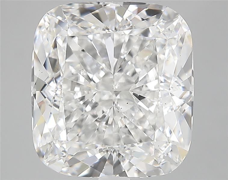 7.07ct F VS2 Rare Carat Ideal Cut Cushion Lab Grown Diamond