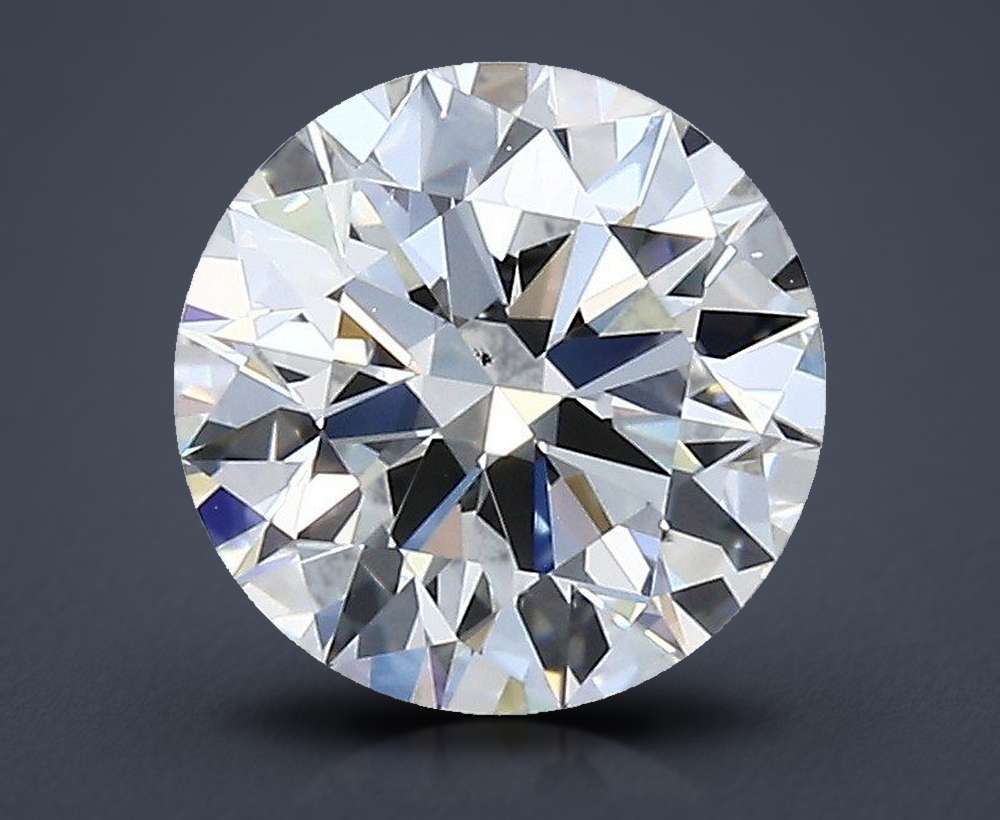 1.54 Carat Round Natural Diamond